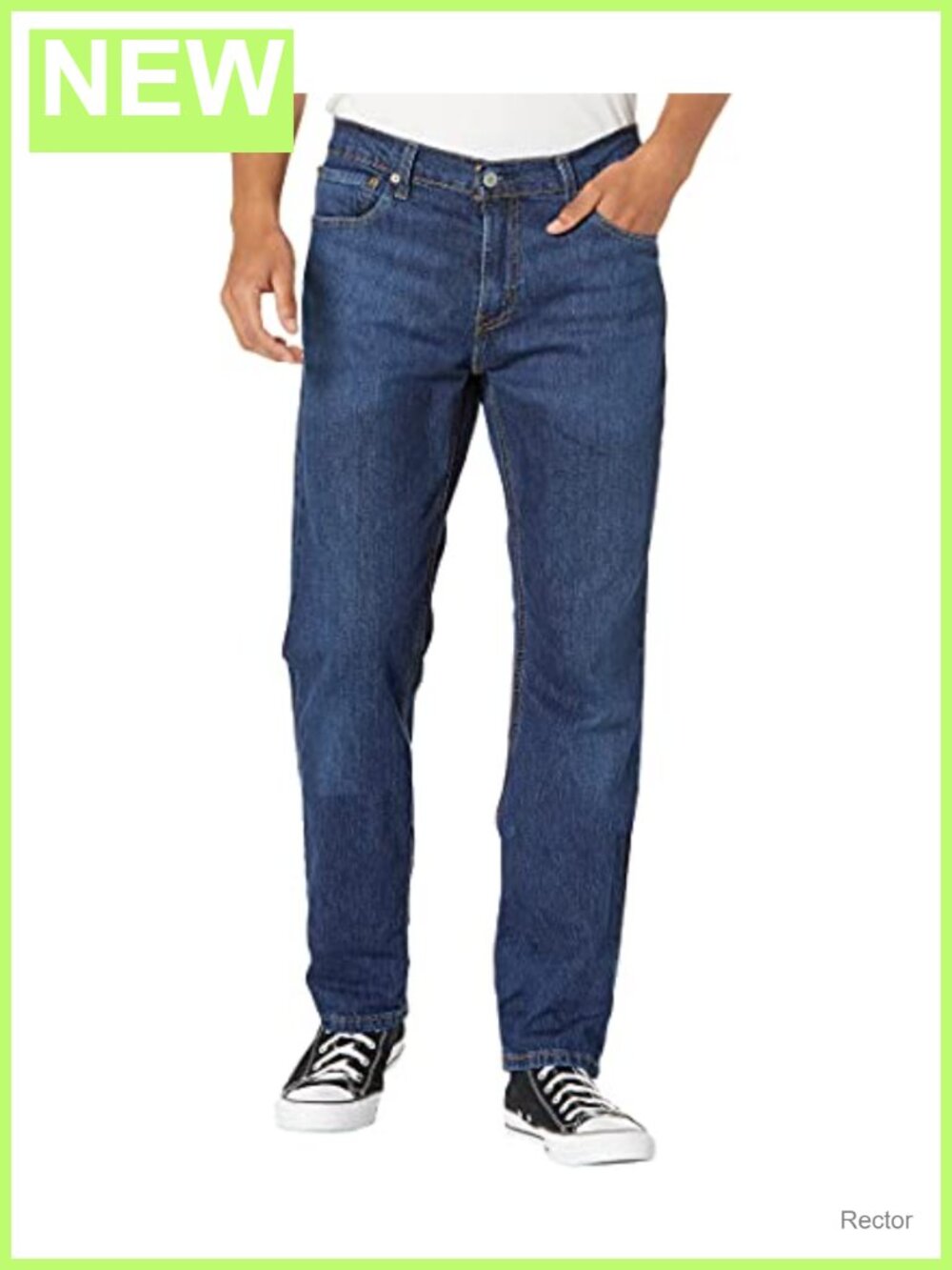 Men's 541 Athletic Taper Fit Jeans Mid Rise Tapered Leg Stretch Denim